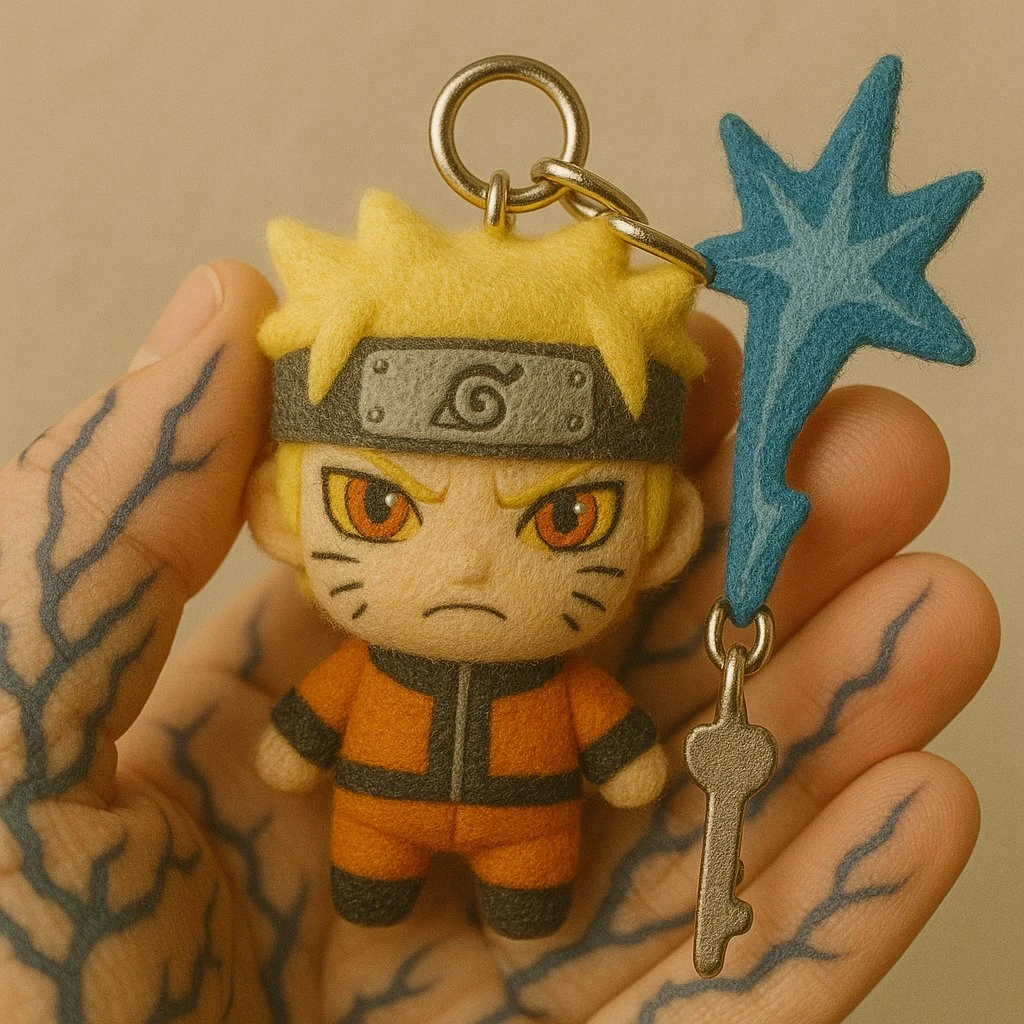 Custom Plush Keychain