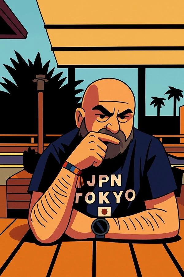 90s American Cartoon Stop Motion Style Illustration