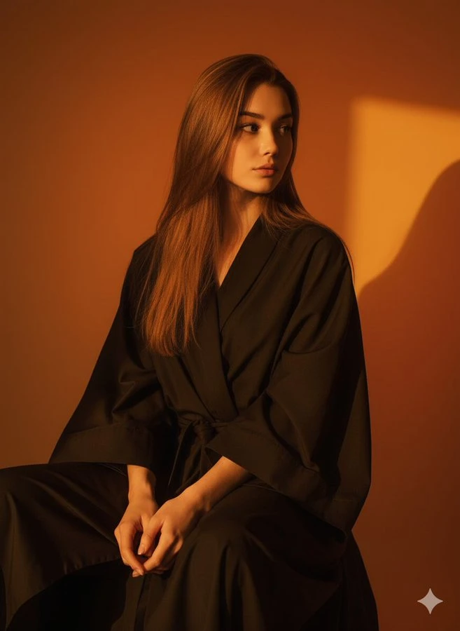 Beauty vertical portrait